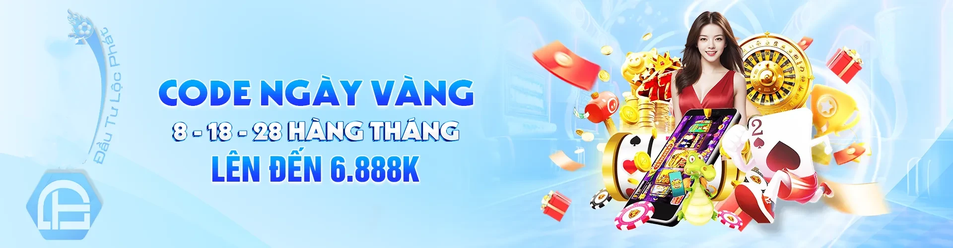 Hình ảnh quảng cáo của lucky88 hiển thị nền tảng và các lợi ích