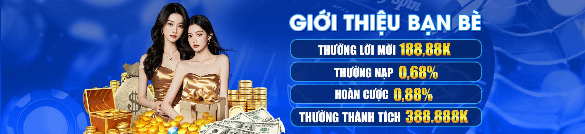 Hình ảnh quảng cáo của lucky88 hiển thị nền tảng và các lợi ích