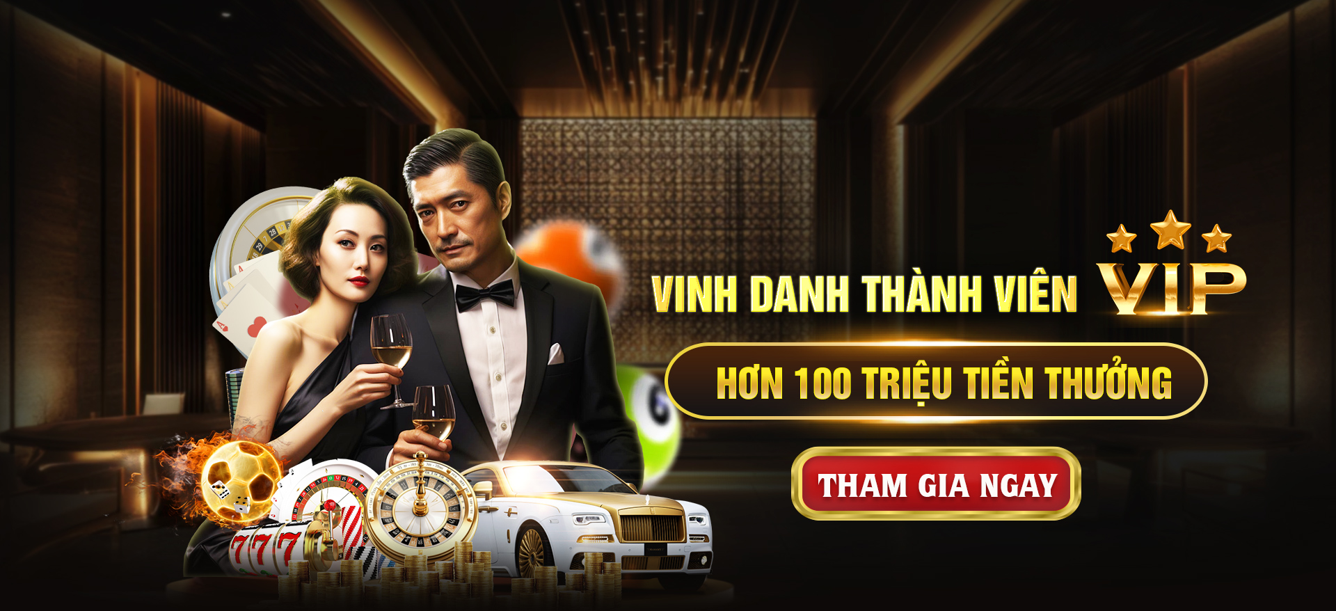 Hình ảnh quảng cáo của lucky88 hiển thị nền tảng và các lợi ích