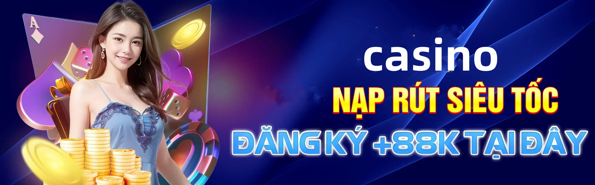 Hình ảnh quảng cáo của lucky88 hiển thị nền tảng và các lợi ích