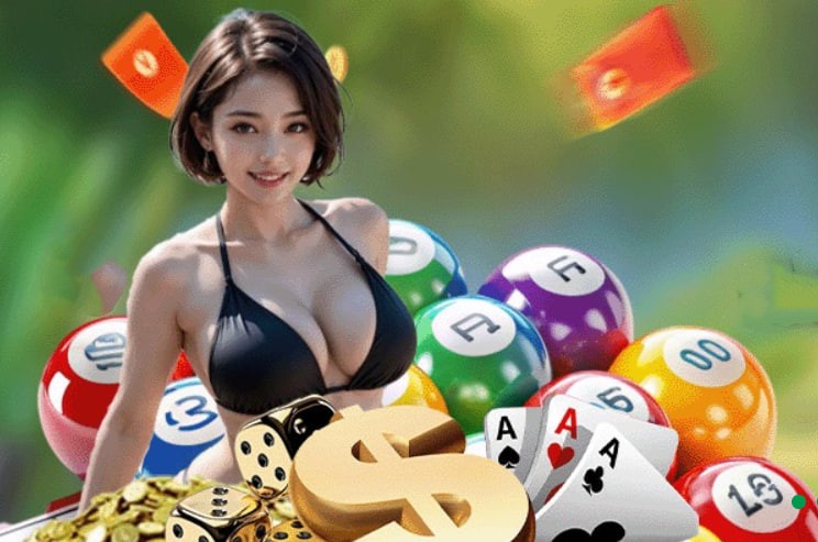 Hình ảnh quảng cáo của lucky88 hiển thị nền tảng và các lợi ích