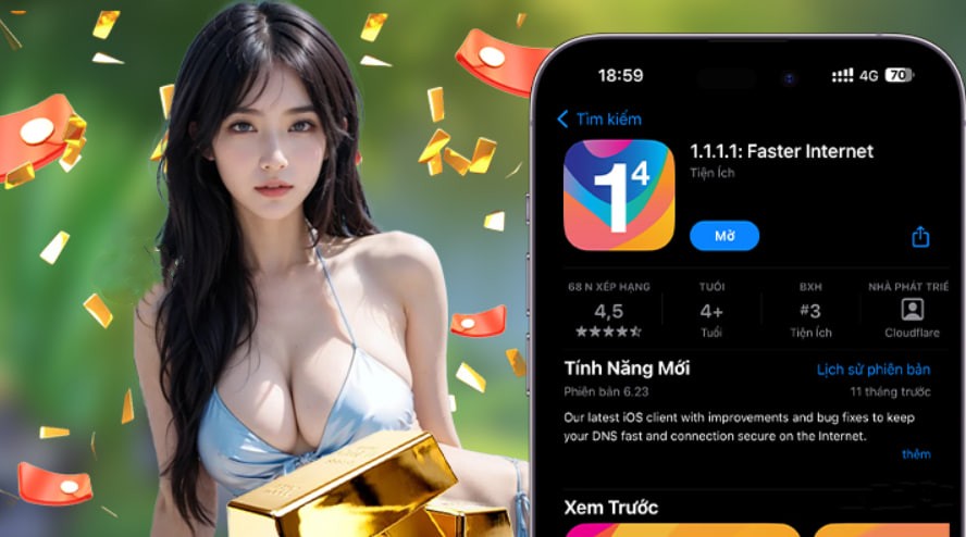 Hình ảnh quảng cáo của lucky88 hiển thị nền tảng và các lợi ích