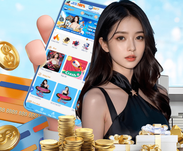 Hình ảnh quảng cáo của lucky88 hiển thị nền tảng và các lợi ích