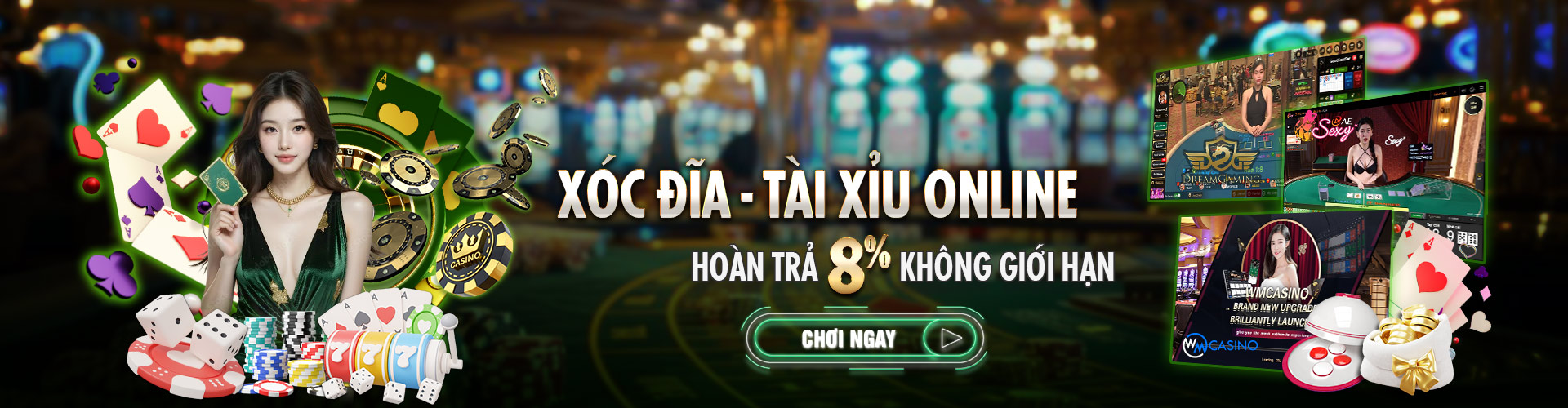 Hình ảnh quảng cáo của lucky88 hiển thị nền tảng và các lợi ích
